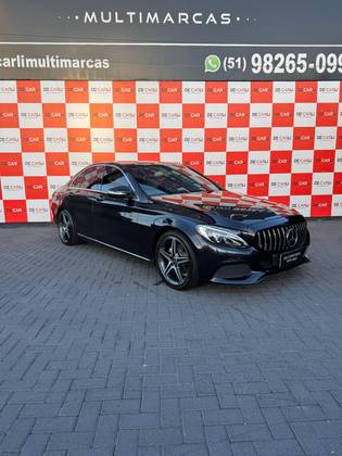 MERCEDES-BENZ C 180 1.6 CGI AVANTGARDE 16V TURBO GASOLINA 4P AUTOMÁTICO MERCEDES-BENZ C 180 1.6 CGI AVANTGARDE 16V TURBO GASOLINA 4P AUTOMÁTICO